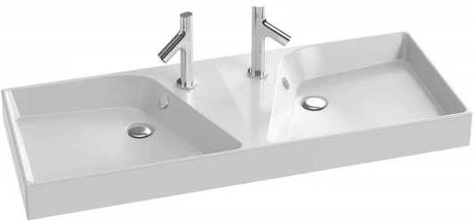 EXM112-Z-00 Раковина Jacob Delafon Rythmik EXM112-Z 120 см двойная