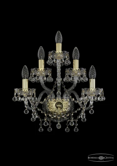 1409B/2+2+1/160 G Бра Bohemia 1409 1409B/2+2+1/160/G