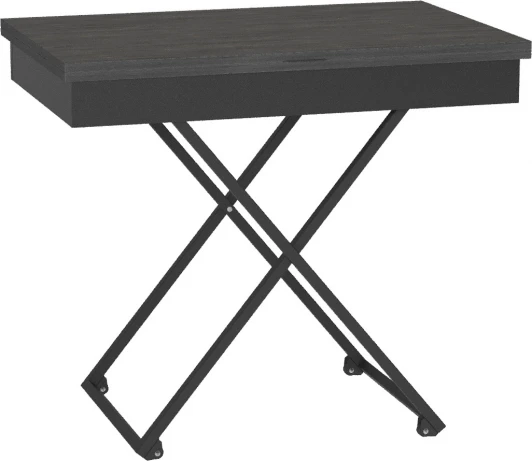 5900681104 Стол универсальный трансформируемый Калифорния АНДРЭ Loft ЛДСП Интра/Черный