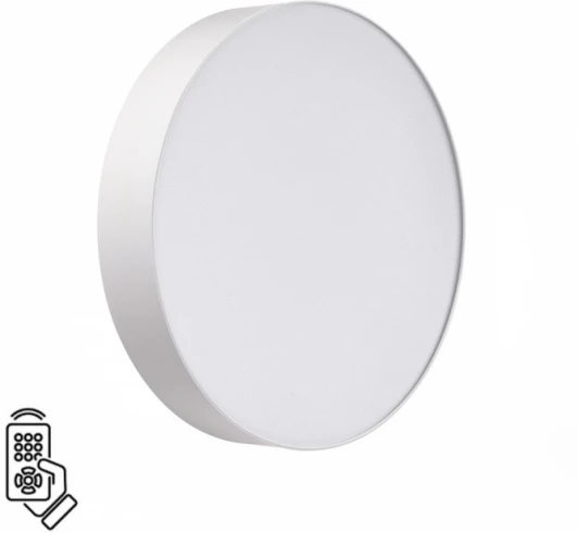 7779/DL Настенно-потолочный светильник Sonex Optima 7779/DL пластик/белый LED 48Вт пульт ДУ