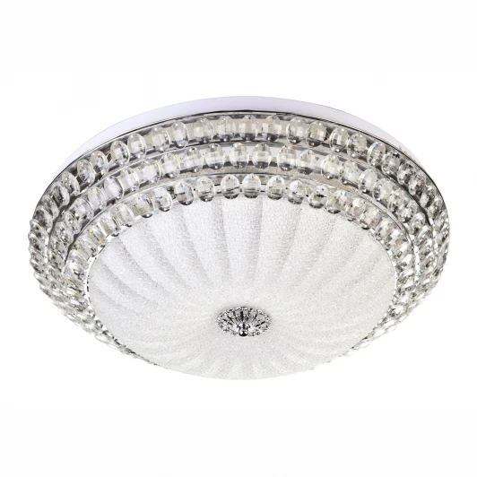 1101/750 CR ПДУ Потолочный светильник светодиодный с пультом с регулировкой цветовой температуры и яркости LED4U LED4U 1101/750 CR ПДУ