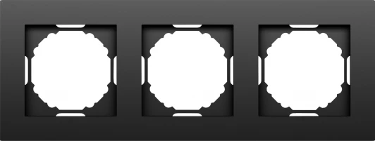 DE21330 Рамка 3-я, матовый карбон Donel A07 DE21330