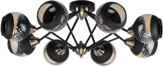 MD.51851-8-S-BK+AB Потолочная люстра Imex MD.51851-8-S-BK+AB