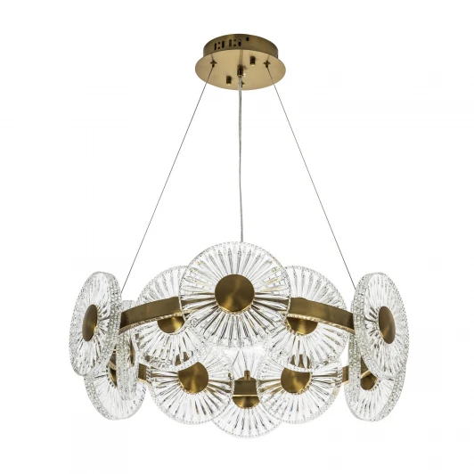 MS.1831.12 AB Подвесная люстра светодиодная с пультом с регулировкой цветовой температуры Modelux MODESTYLE MS.1831.12 AB