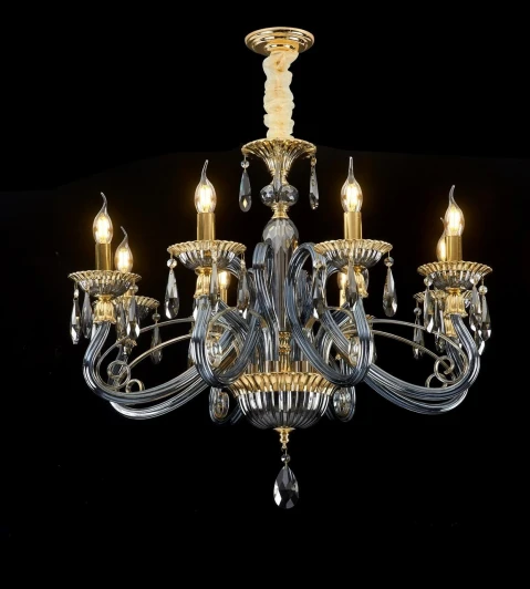 F2624-07 Подвесная люстра Alfa Light F2624-07 (220V, на цепи, подсвечник, свеча)