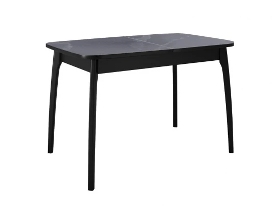 00-00079583 Стол DikLine MK15 Керамика Серый мрамор/подстолье черное/опоры черные арт.00-00079583