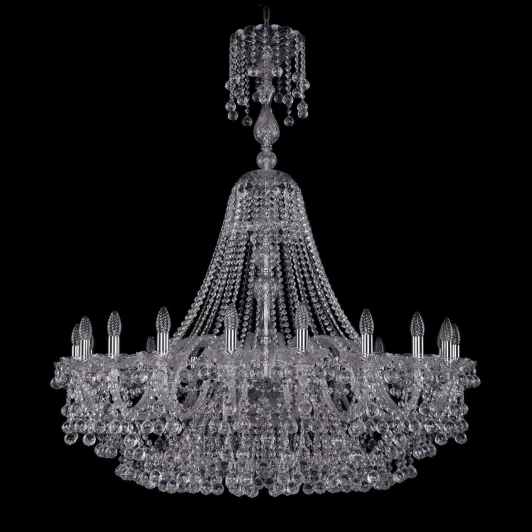 1409/20/400/XL-133 Ni Подвесная люстра Bohemia 1409 1409/20/400/XL-133/Ni