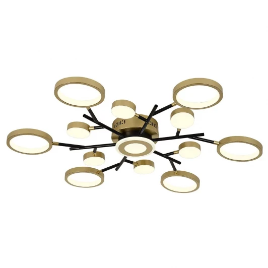 4686-13C Потолочная люстра на штанге светодиодная с ПДУ F-Promo Hybrid 4686-13C