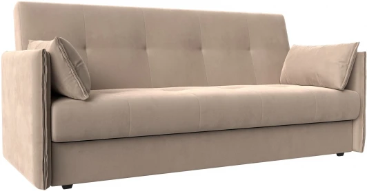 117835 Диван-книжка Лига-018 (Бежевый/Велюр) Лига Диванов арт.117835