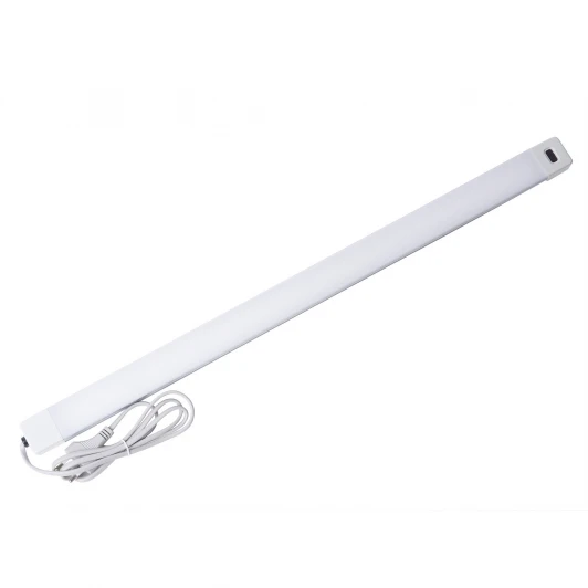 ULI-F45-9W/4500К/DIM SENSOR IP20 SILVER Светильник светодиодный для мебели ULI-F45-9W/4500К/DIM SENSOR IP20 SILVER Uniel (220V, сенсорный выключатель)