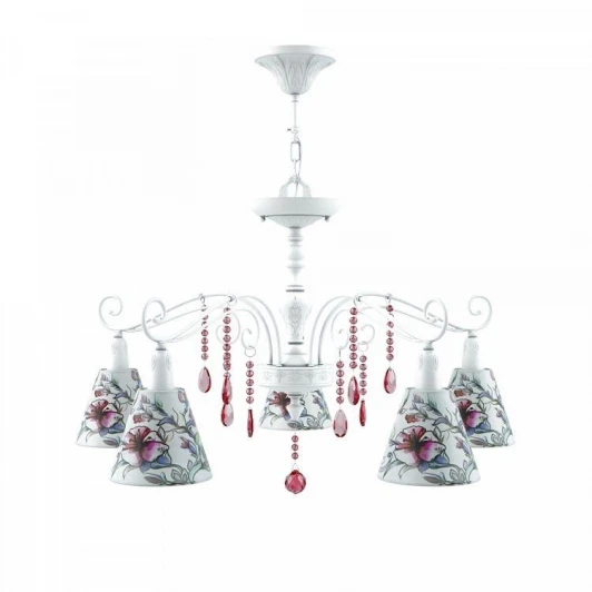 E4-05-WM-LMP-O-13-CRL-E4-05-PK-DN Люстра подвесная Provence 18 E4-05-WM-LMP-O-13-CRL-E4-05-PK-DN