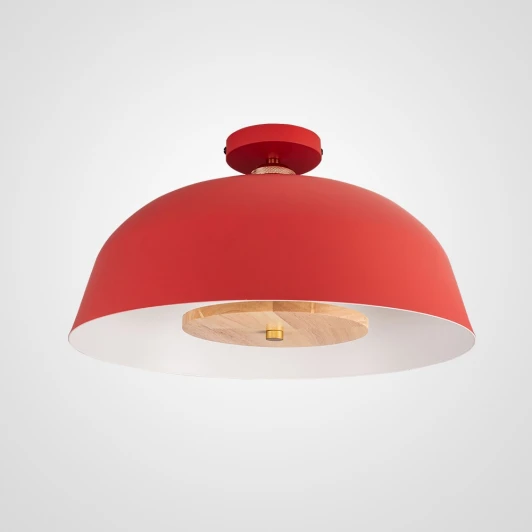 Globemi01 Потолочный светильник круглый Globemi Red D38 By ImperiumLoft Globemi01 (220V, круглые)
