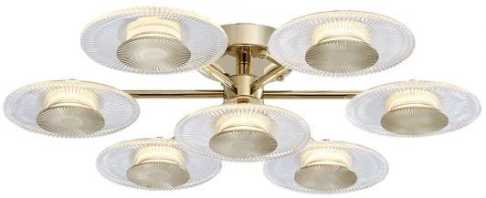 4547/PL gold Потолочная люстра Newport 4540 4547/PL gold