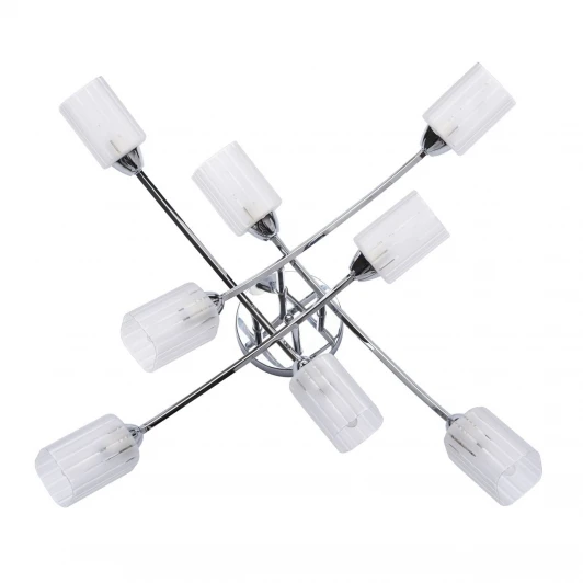 638011808 Потолочная люстра DeMarkt Олимпия 638011808 (220V, узор в полоску)