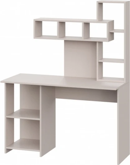 600835 Компьютерный стол Woodville Эфес кашемир (ЛДСП) арт.600835