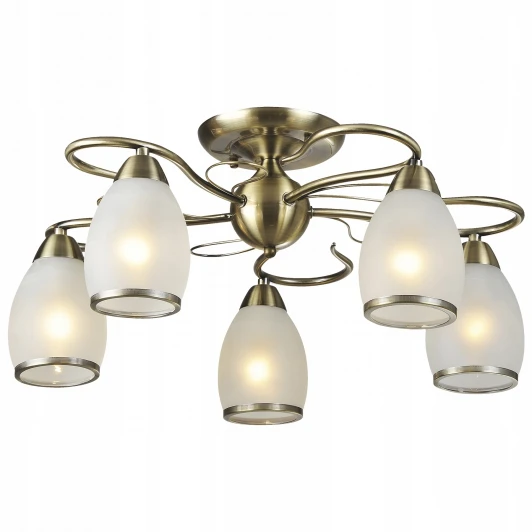 292/5 Потолочная люстра Lampex Asturia 292/5