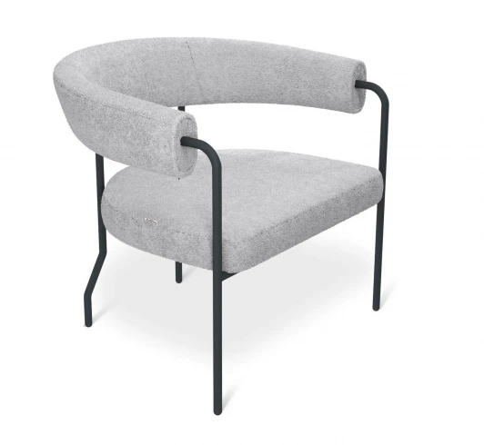 2532918502 Кресло Sheffilton SHT-AMS120 светло-серый/антрацит 2532918502