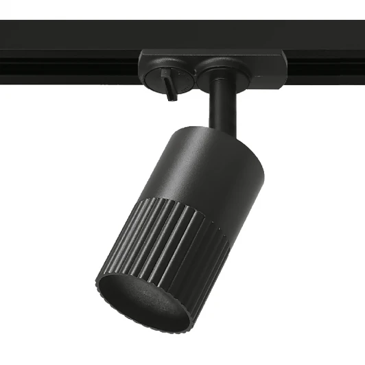 WTL-GU10/18B Трековый светильник однофазный Wolta WTL-GU10/18B под лампу GU10 Черный DUO