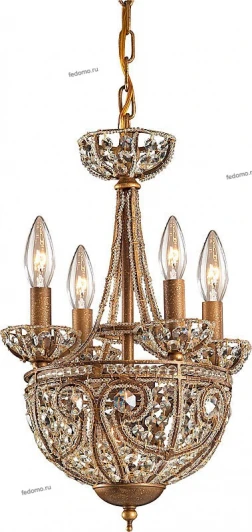 5973/4+1 dark bronze Подвесная люстра N-Light 597 5973/4+1 dark bronze