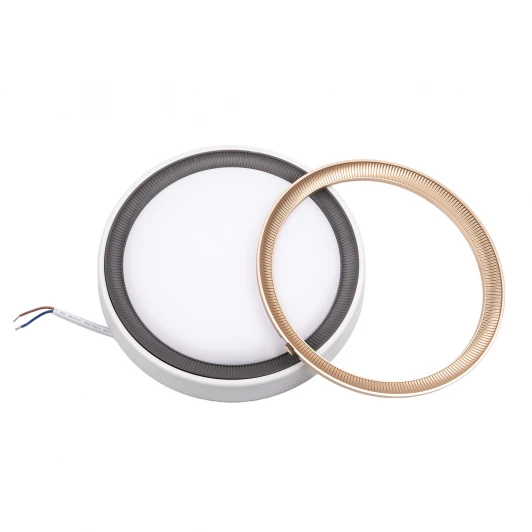 ULW-Q281 24W/6500K/F20 IP65 WHITE Настенно-потолочный светильник светодиодный влагозащищенный Volpe ULW-Q281 24W/6500K/F20 IP65 WHITE 6500K