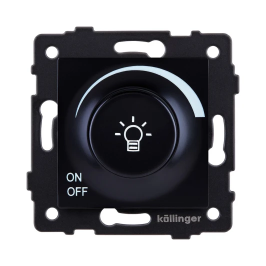 REA-027BK Светорегулятор универсальный 500W черный Kollinger REA-027BK для Aspekt, Eleganz, Reflex