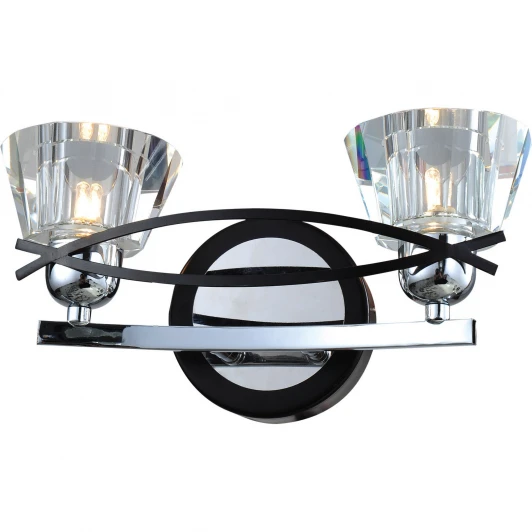 89104-2 chrome + wengue Бра N-Light 89104 89104-2 chrome + wengue