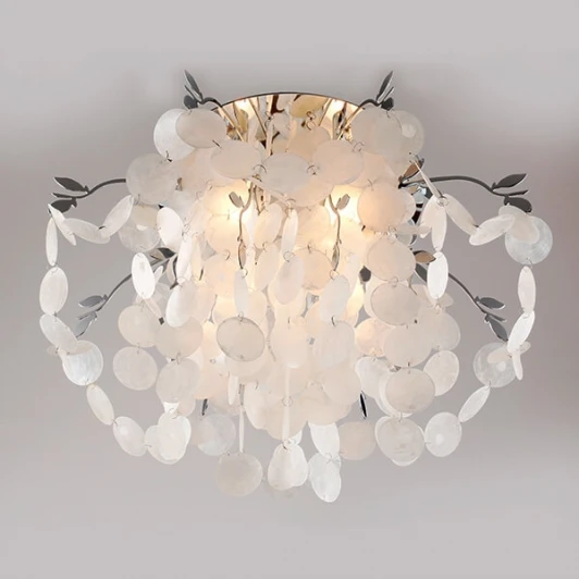 60020/4 хром/перламутр Потолочная люстра Eurosvet Fiesta 60020/4 хром/перламутр