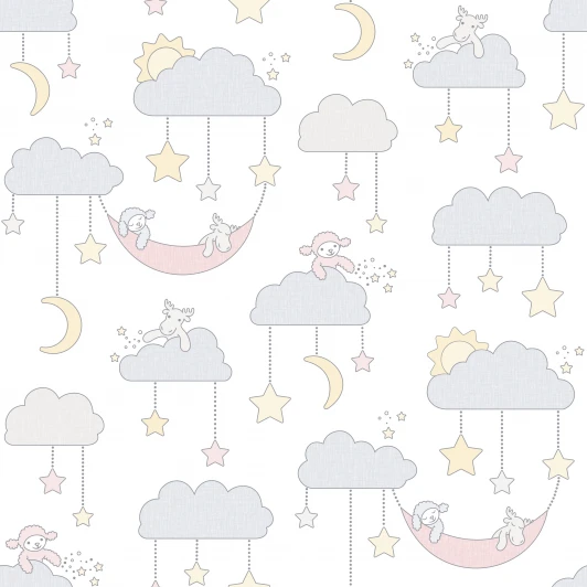 LL 3004 Обои виниловые Grandeco Jack 'n Rose LL 3004 10,05 x 0,53 м