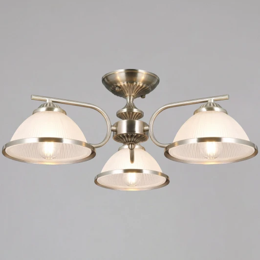 IL0891-3CSQ-26 AB ELITE Потолочная люстра на штанге ILLUMICO IL0891-3CSQ-26 AB ELITE