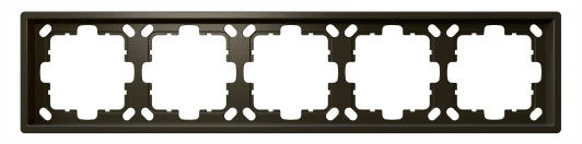 FD1005BR Рамка на 5 постов (бронза) Jasmart FD FD1005BR