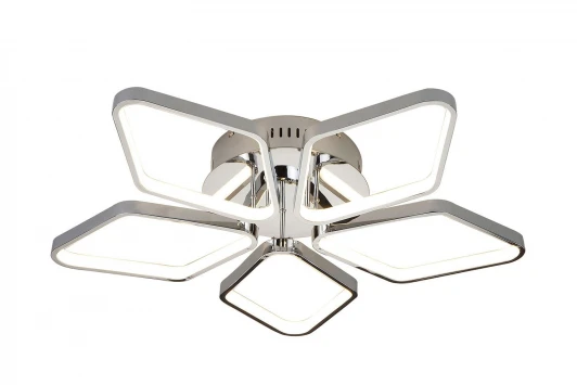 90081/5 хром Потолочная люстра Eurosvet Kalifea 90081/5 хром