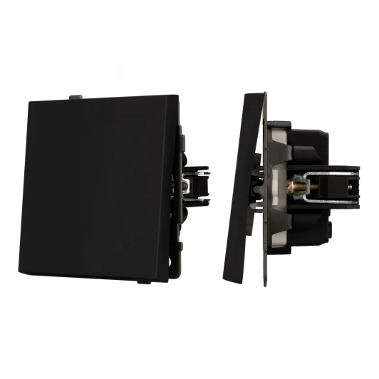 054566 Механизм выключателя одноклавишный непроходной SWT-TENDO-MK01-SFPL-BK (230V, 10A) (Arlight) 054566