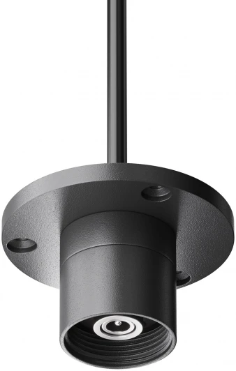 CA023BI-P-B Основание для накладного монтажа системы Shelf с внутренней резьбой с вводом питания Maytoni Accessories for system Shelf CA023BI-P-B (24V)