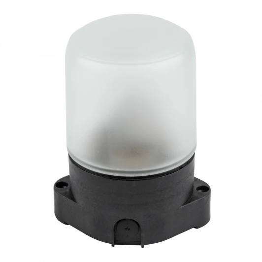 UWL-K01R 60W/E27 IP65 BLACK Светильник влагозащищенный под лампу Е27 Uniel UWL-K01R UWL-K01R 60W/E27 IP65 BLACK
