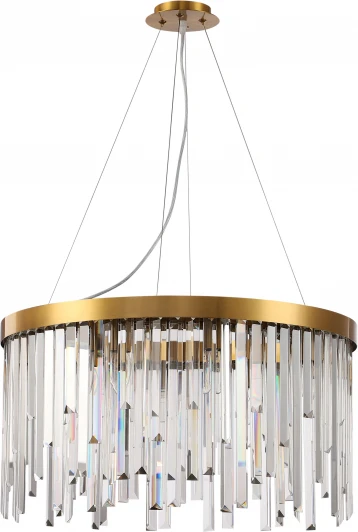 2113/03/08P Подвесная люстра Stilfort Venecia 2113/03/08P (220V, хрусталь, на тросе, круглые)