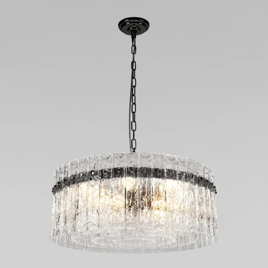 10297/600 Pearl black Подвесная люстра Loft It Nevada 10297/600 Pearl black (220V, хрусталь, на цепи, круглые)