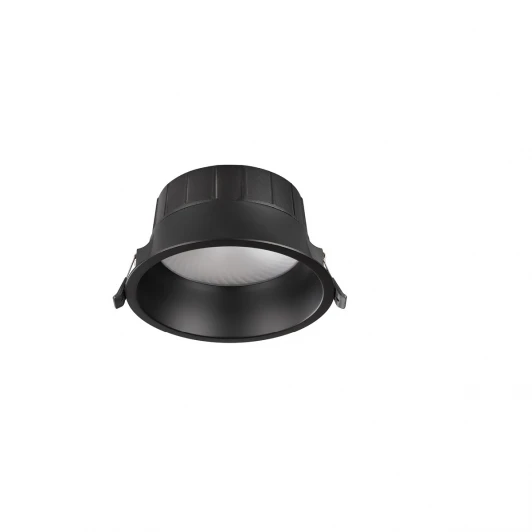 359556 Светильник светодиодный встраиваемый Novotech Clara 359556 черный с переключателем цв. температуры IP44 LED 30W 220V 3000К\4000К\6000К (круглые)