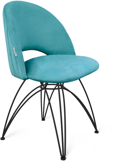1572308802 Стул SHT-ST34-1/S112 голубая пастель/чёрный муар Sheffilton 1572308802
