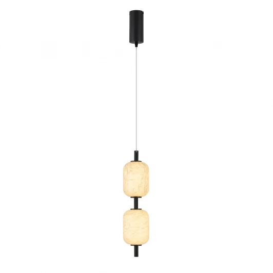 056886 Подвесной светильник SP-CARAMELA-HANG-R120-7W Warm2700 (BK, 300 deg, 230V) (Arlight, IP20, Натуральный шелк) 056886