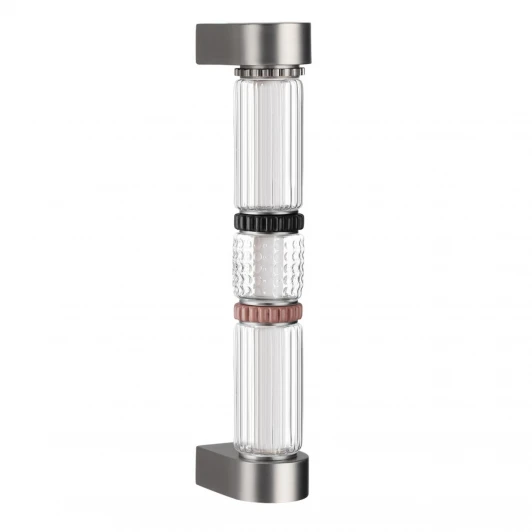 5456/12WL Настенный светильник Odeon Light Collier 5456/12WL темный сатин.никель/терракот/черный LED 12W 4000K