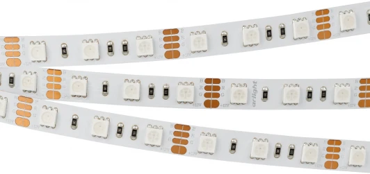 012340(2) Светодиодная лента RT-B60-10mm 12V RGB (14.4 W/m, IP20, 5060, 5m) (Arlight, Открытый) 012340(2)