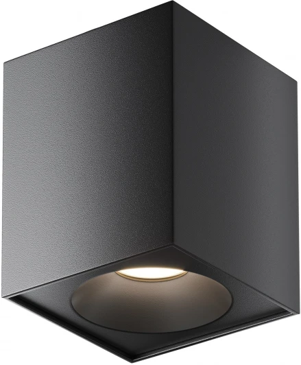 C030CL-01B Потолочный светильник Zoom GU10 1x50Вт IP 65 Maytoni Technical C030CL-01B (220V, куб)