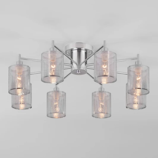 70109/8 хром Потолочная люстра Eurosvet Tela 70109/8 хром