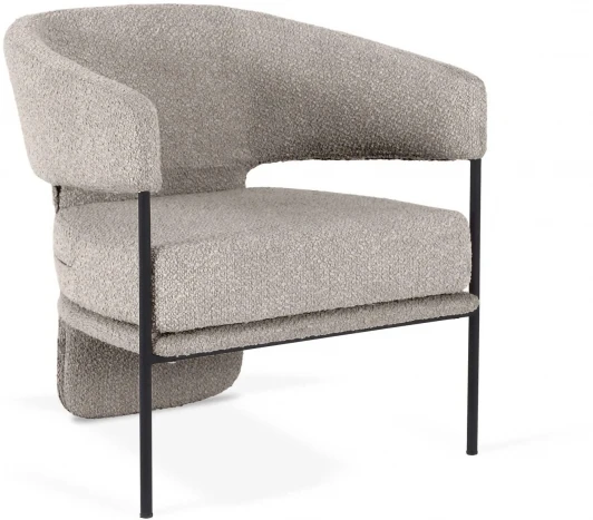 806934 Кресло Loti ОГОГО Обстановочка! (Букле/Бежевый) арт.806934