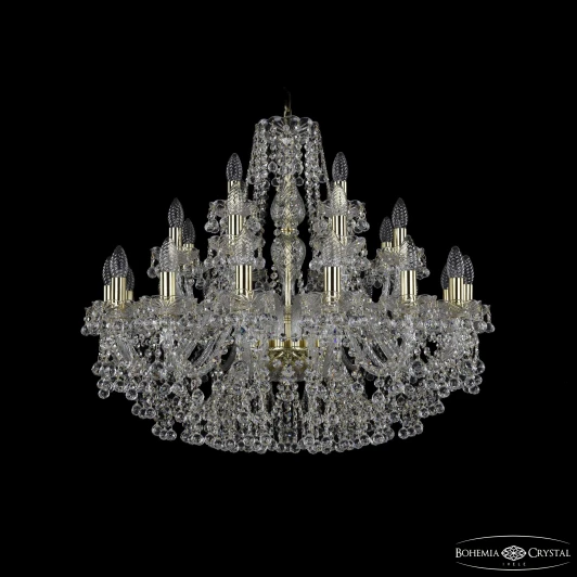 1409/16+8+4/300 G Подвесная люстра Bohemia 1409 1409/16+8+4/300 G