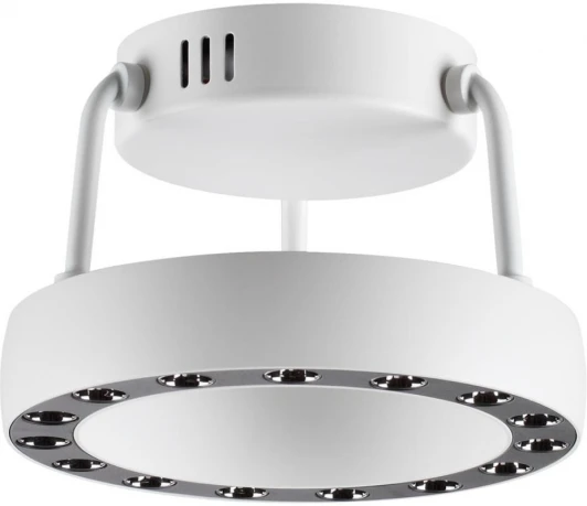 359397 Светильник подвесной светодиодный Novotech Turn 359397 LED 12W вниз/5W вверх 220V 1360Лм 3000K (кольцо)