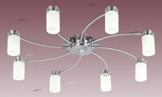 C1395NK.OM.8.SPL satin chrome Потолочная люстра N-Light C1395 C1395NK.OM.8.SPL satin chrome
