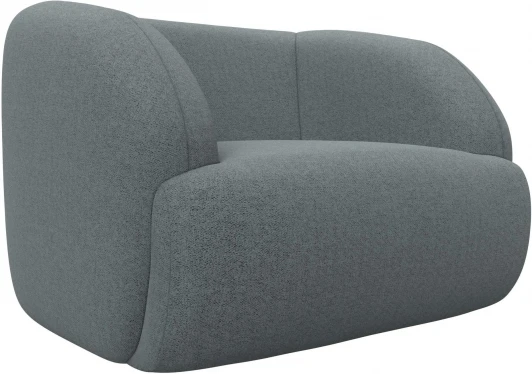 125074 Кресло Лига-041 (Серый/Рогожка) Лига Диванов арт.125074