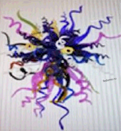 890083 Подвесная люстра Osgona Artglass 890083