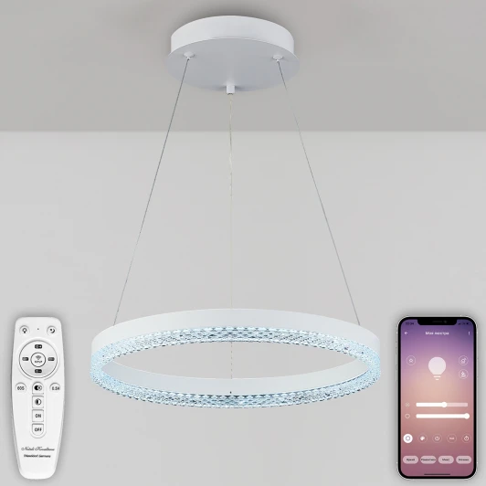 INNOVATION STYLE 83135 Подвесной светильник Natali Kovaltseva INNOVATION STYLE 83135 нимб 80W, белый, LED